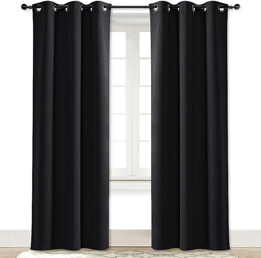 Amazon Com Nicetown Soundproof Thermal Insulated Blackout Curtain