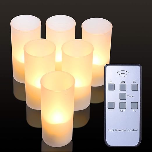 Amazon Co Jp 停電キャンドルライト Pchero 無炎充電式ledキャンドル Usb充電式 雰囲気が良い タイマー機能 ピラーキャンドル 屋外 屋内 装飾 充電式ろうそく お祭り 省エネ 長持ち 夏祭り リモコン カップ付 6個セット キャンドルライト 充電式 キャンドル Led 充電式
