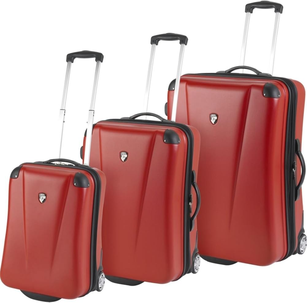 Heys Luggage Cruzer 3 Lite HardSided Bag, Rojo Ropa