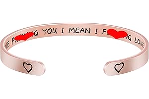 JoycuFF Bracelets for Women Christmas Birthday Thanksgiving Gifts to Mother Mummy Stainless Steel Cuff Bangle Meaningful Year Gifts to Mom