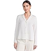 Theory Women's Lapel Collar Blouse