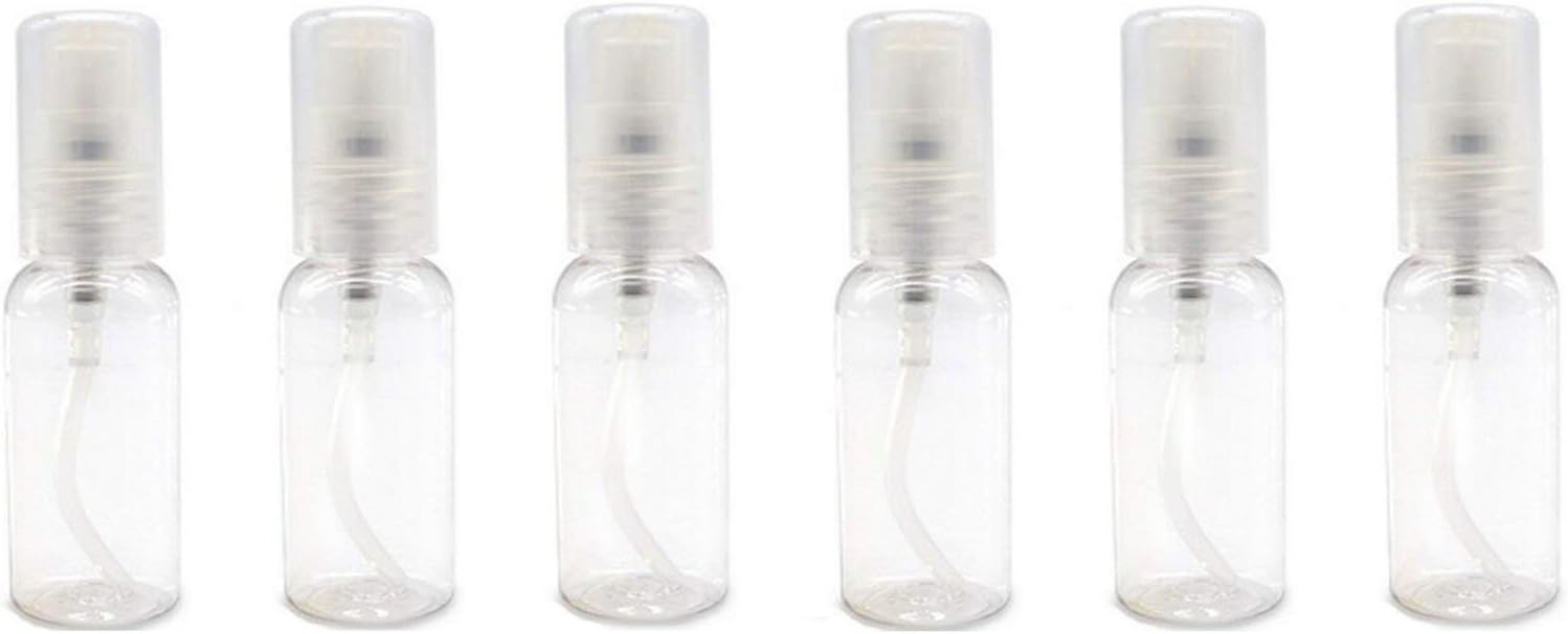 12PCS Transparent Travel Bottles Pump Bottle Lotion Dispenser Bottle Ideal for Lotion Cream Essential Oil Travel Small Container (10ml)