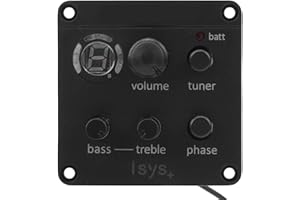 Acoustic Guitar Pickup, Preamps Equalizer EQ ISYS Onboard Hole Cartridge on Board Glued to Sound Hole Instrument Accessories