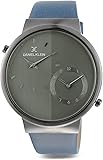 Daniel Klein Mens Watch, Dual Time, Gun Metal, Dark