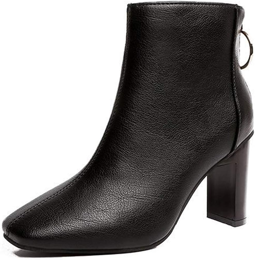 square toe womens ankle boots
