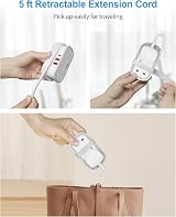 BEVA Travel Extension Lead 6 in 1 USB C Power Strip 1.5M Cruise Safe view 5