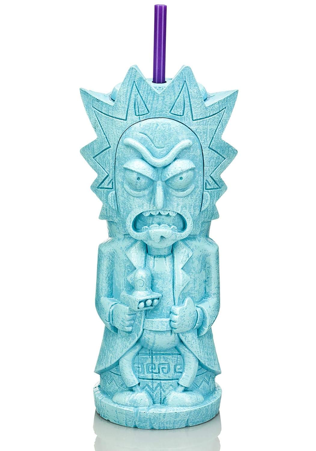 RICK AND MORTY Geeki Tikis Plastic Tumbler | Rick | Holds 25 Ounces