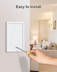 TREEWELL 2-Pack Blank Outlet Cover Wall