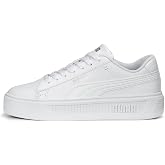 Puma Womens Smash V3 Platform Lace Up Sneakers Shoes Casual