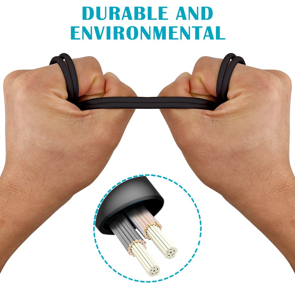 Extension Cables Compatible with Nintendo NES Classic Mini Edition Controller, SENHAI 2 Pack 10ft / 3m Extending Cords for Classic Edition Controller-2017 Wii Remote and Wii Nunchuck Controller