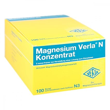 Magnesium Verla N Konzentrat 100 stk