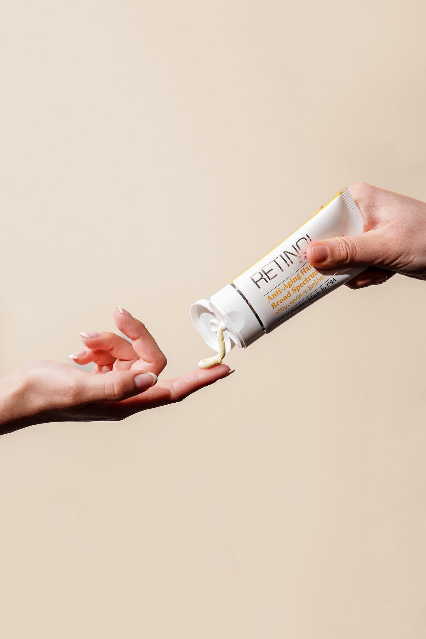 Retinol Anti-Aging Hand Cream - Hydrating & Moisturizing Hand Lotion with Anti-Aging Formula to Help Prevent Wrinkles & Reduce Fine Lines, 3 oz, Unscented