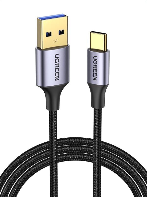 Cavo USB Type-C 3.0 5Gbps 3A Ricarica Rapida Nylon Intrecciato (1M)