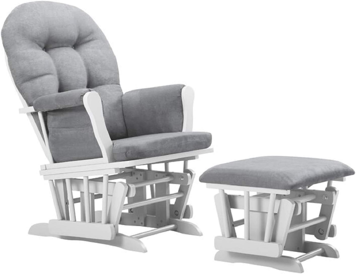 light grey glider chair