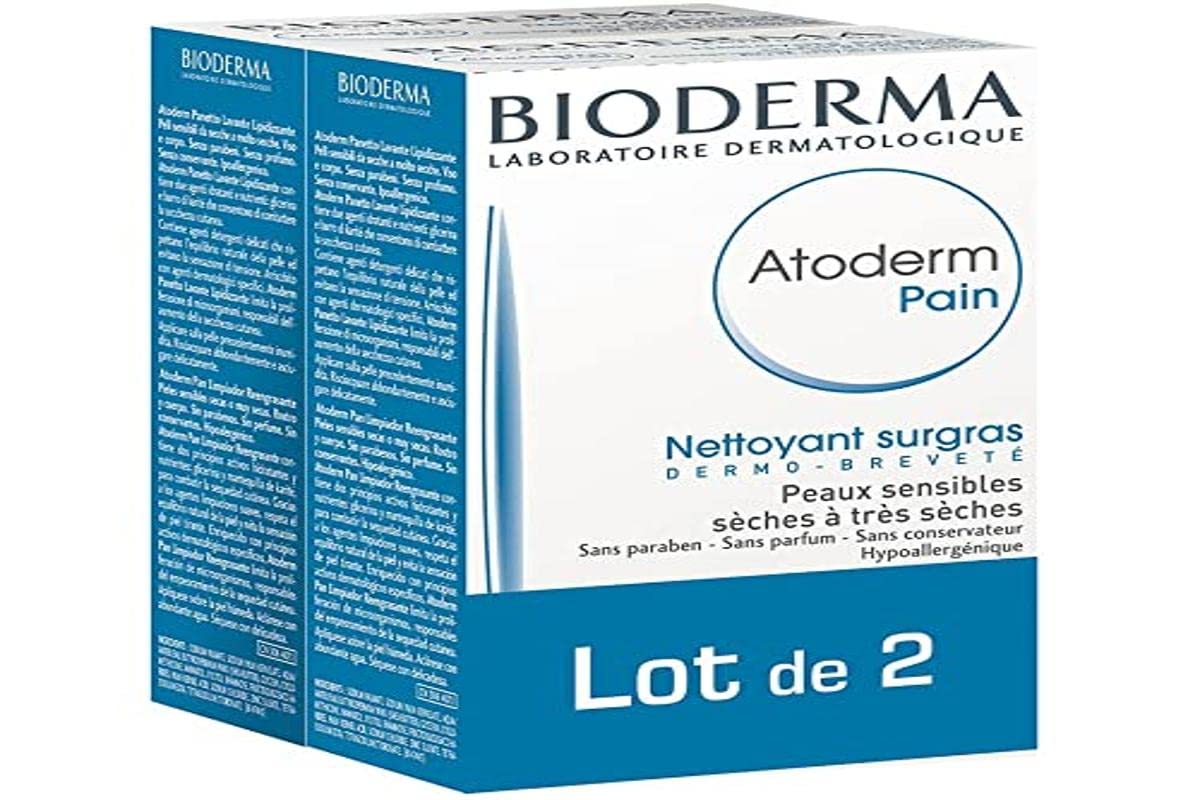 Bioderma Atoderm Ultra-rich Soap 150g X2