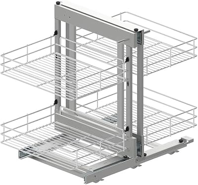 Solmer LTD Magic Corner Comfort Storage 1000mm Left Kitchen Cabinet