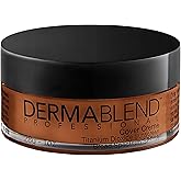 Dermablend Cover Crème Full Coverage Foundation Makeup, Hydrating Cream Concealer for Dark Circles and Blemishes, Maximum Coverage with Mineral Sunscreen SPF 30, 1 OZ