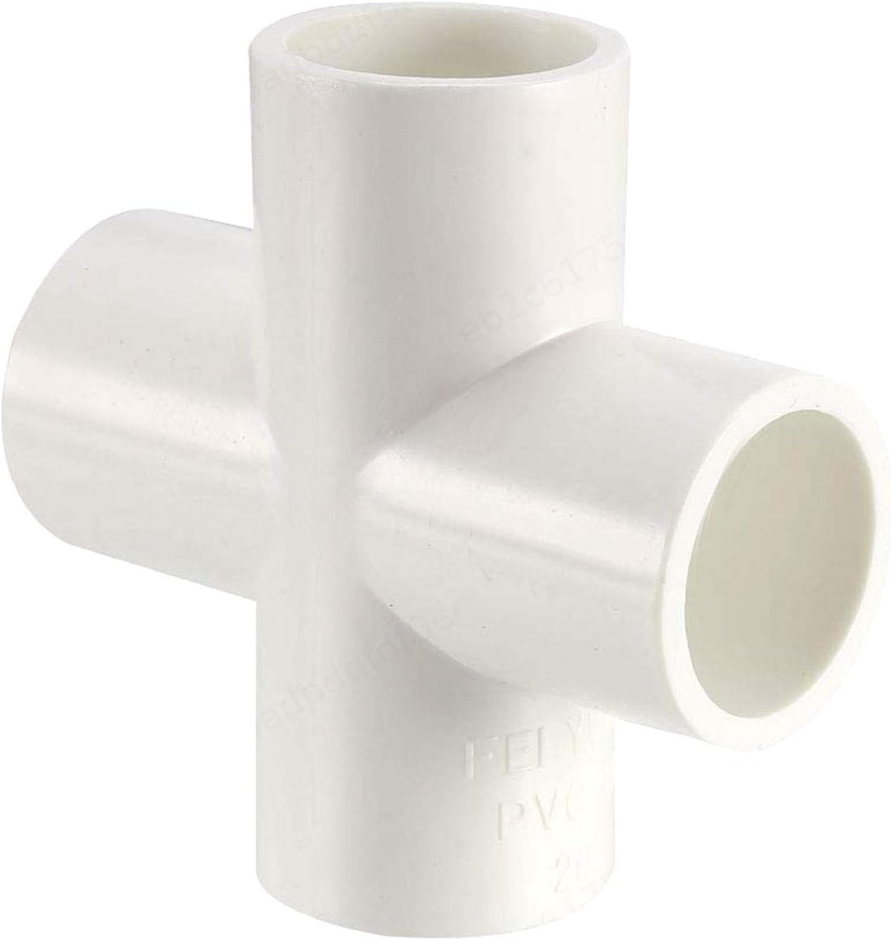 Agger PVC Pipe Fitting 4Way Channel Connection for Plastic Pipe