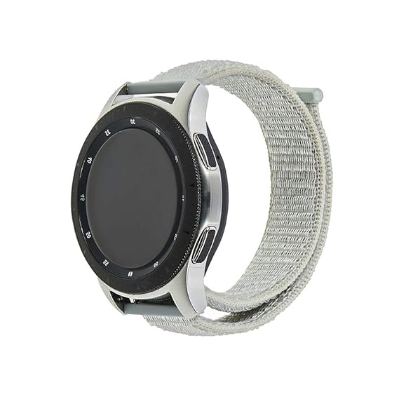 22mm Universal Watch Band, CNYMANY Soft Nylon Adjustable Woven Loop Replacement Strap Wristband with Hook and Loop Fastener Adjustable Closure for ...