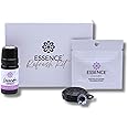 Essence Wearable Aromatherapy Nasal Diffuser – Lavender Essential Oil Nose Ring Silicone Inhaler for Stress & Mood Support - Made in USA & Travel-Friendly