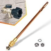 123-0093 Stem Assembly Replacement fit for Prier 500 Series Mansfield Style Wall Hydrants Sillcock, 12-inch Overall Length
