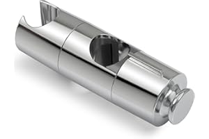 OFFO Shower Head Holder, Adjustable 0.75-1.00 in Hand Held Shower Head Holder for Slide Bar, 360 Degree Rotation Showerhead H