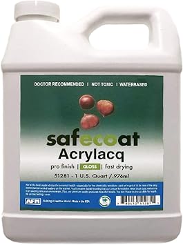 Amazon Afm セーフコート アクリルグロス クリアコートポリウレタンシーラー ウッドシーラー 32オンス 塗装 壁装