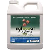 AFM Safecoat Acrylacq Gloss, Clear Coat Polyurethane and Wood Sealer 32 oz
