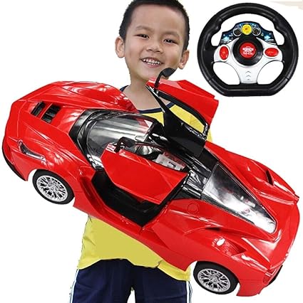 remote control rechargeable car with steering