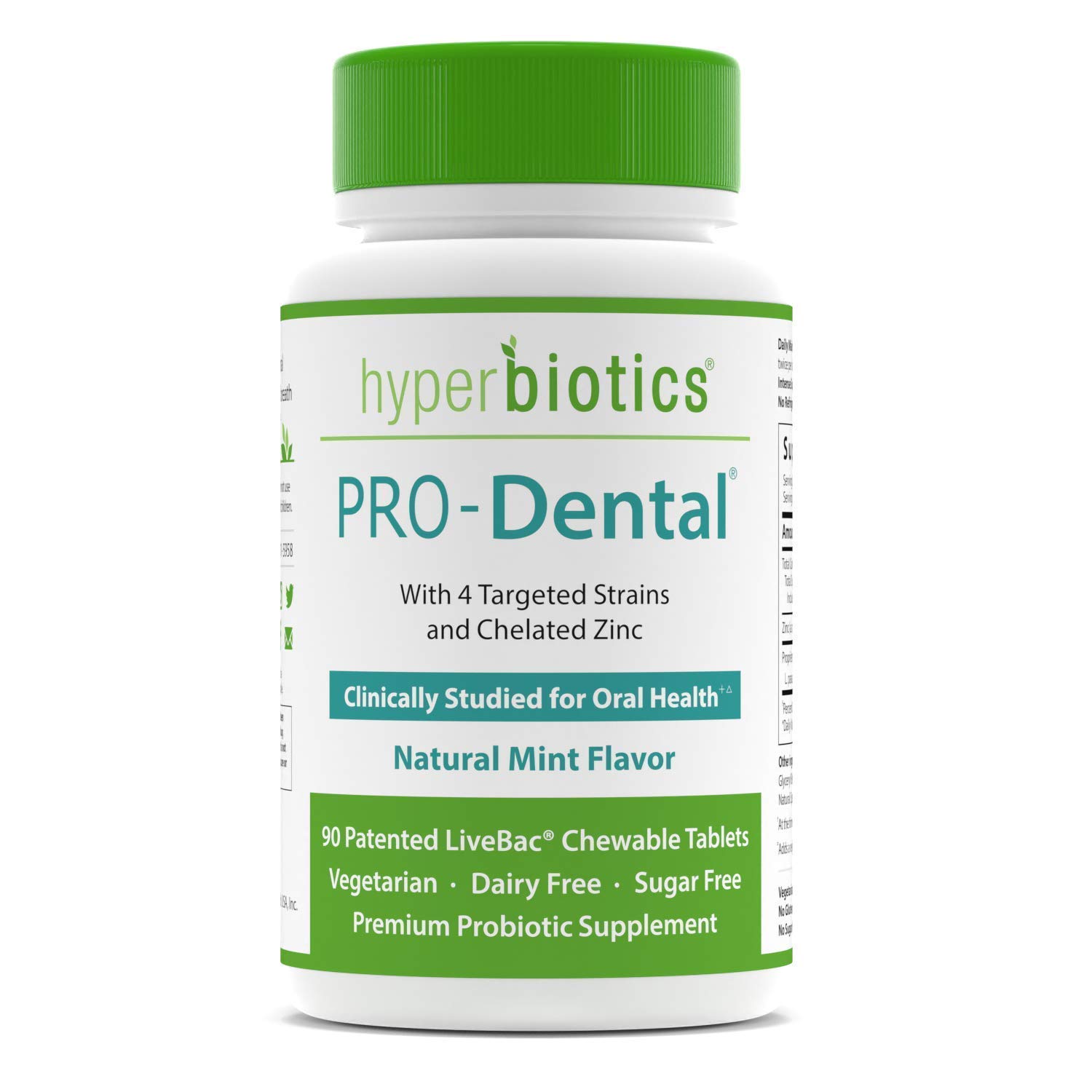 PRODental Probiotics for Oral & Dental Health—Freshens Breath at Its