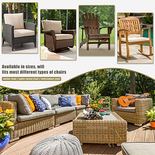 COSFLY Outdoor Furniture Patio Chair Covers Waterproof Clearance