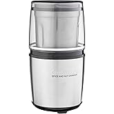 Cuisinart SG-10 Electric Spice-and-Nut Grinder, Stainless/Black, Mini