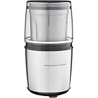 Cuisinart SG-10 Electric Spice-and-Nut Grinder, Stainless/Black