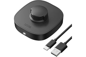 SOFTGAS Compatible with Oura Ring Gen3 Charger Size 6, Fast and Safe Charging Dock with USB-C Cable, Design for Oura Ring Gen3 Horizon/Heritage (Black)