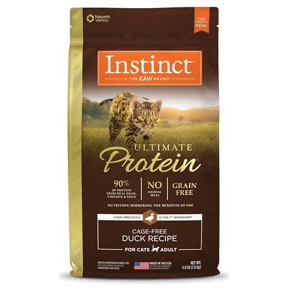 INSTINCT ULTIMATE PROTEIN, NATURAL DRY CAT FOOD, GRAIN...