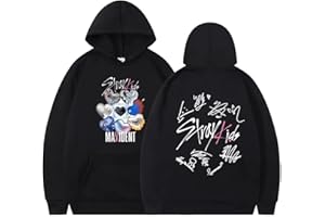 DHSPKN Kpop Straykids Maxident Merch Hoodie Mini Album SKZ CASE 143 Felix Jisung Minho Hooded Sweater Unisex Pullover Top