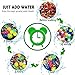 OPOLEMIN Water Beads for Kids Non Toxic Rainbow Mix 14 Pack (30000 Beads)-Large Water Beads for Spa Refill,Plants, Vase,Tactile Sensory Toys and Home Decor