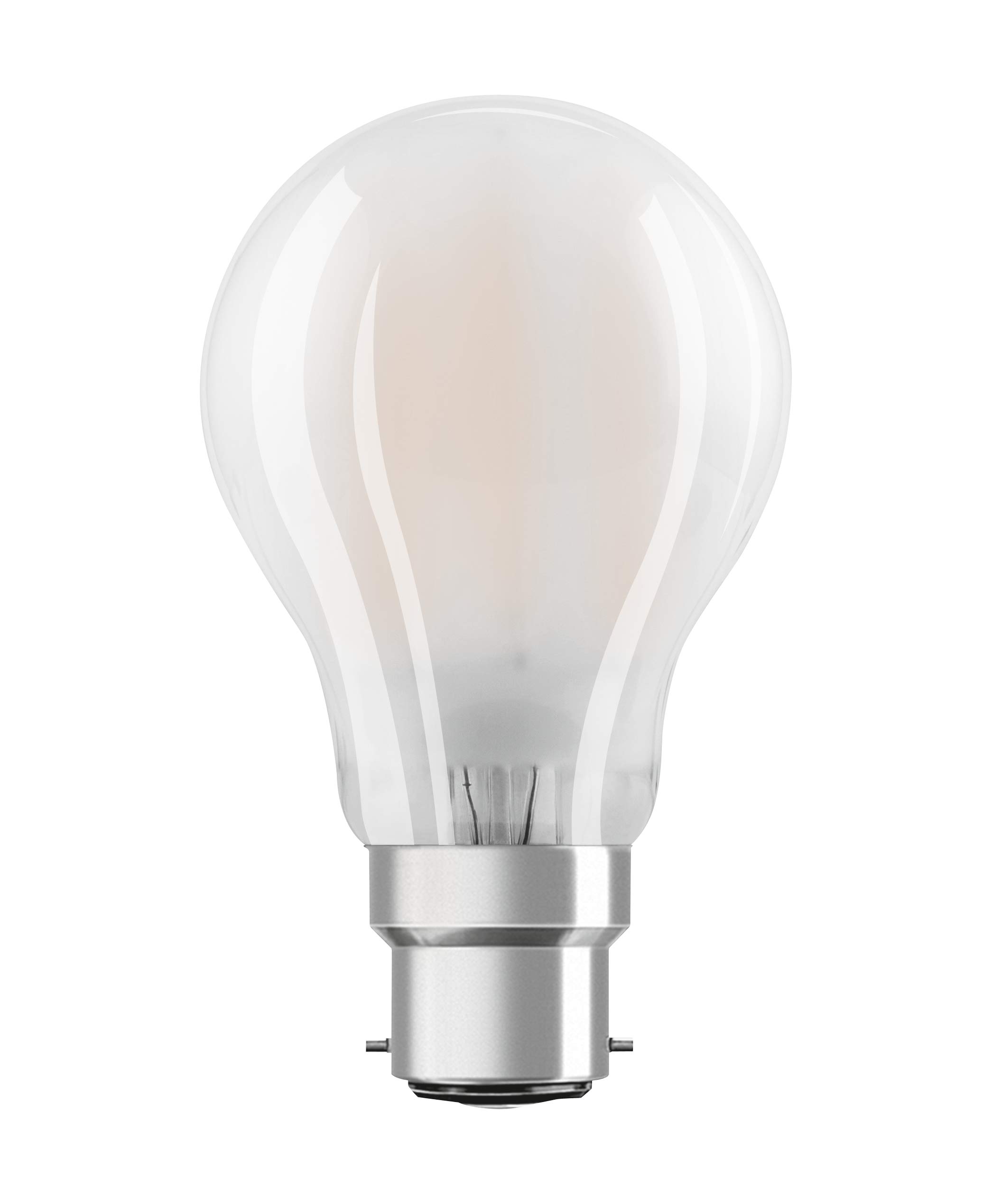 Osram LED Lamp | Base: B22d | Warm White | 2700 K | 8.50 W, White, Equivalent 75W, Lot de 1