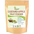 Indus Farms Superfoods All Natural Custard Apple Fruit Powder, Nutritious Sweet Flavor for Smoothies, Shakes, Cakes, Muffins, Puddings, Yogurts, Ice-Creams, Cereals, Oatmeal, Make Face Packs, GMO-Free, Vegan, Gluten-Free | 1 LB