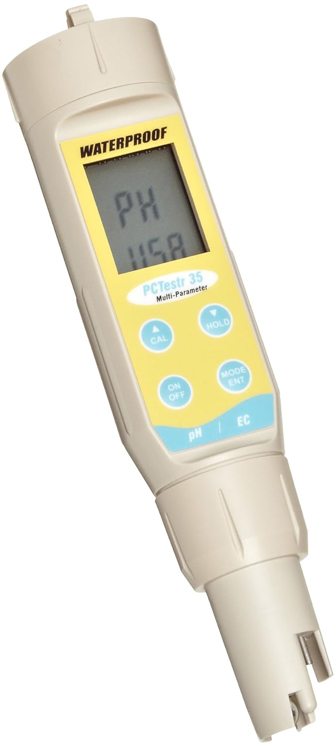Conductivity and Temperature For pH 0.0 to 14.0 pH Range Oakton PCTestr