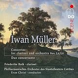 CONCERTOS FOR CLARINET AND ORCH                    image