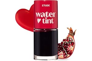 ETUDE Dear Darling Water Tint – Pomegranate Ade | Korean Lip Stain & Lip Tint for Hydrated Pink Lips, Smudge-Proof Long-Lasting Lip & Cheek Makeup | K-Beauty Gift, Stocking Stuffers