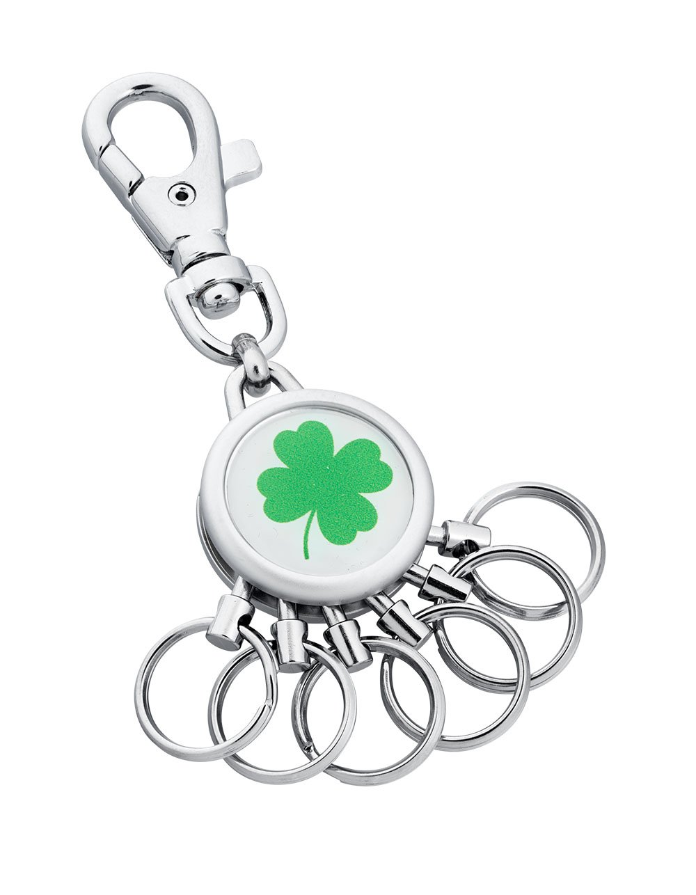 Jadani 1899 Deer Key Chain Man, Cloverleaf, 93 x 25 x 10 mm, Keyring