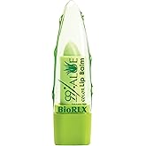 BioRLX 99% Purity Aloe Vera Tinted Lip Balm - Moisturizing Lip Plumper with Natural Color Enhancement for Fuller-Looking Lips (One Lip Balm)