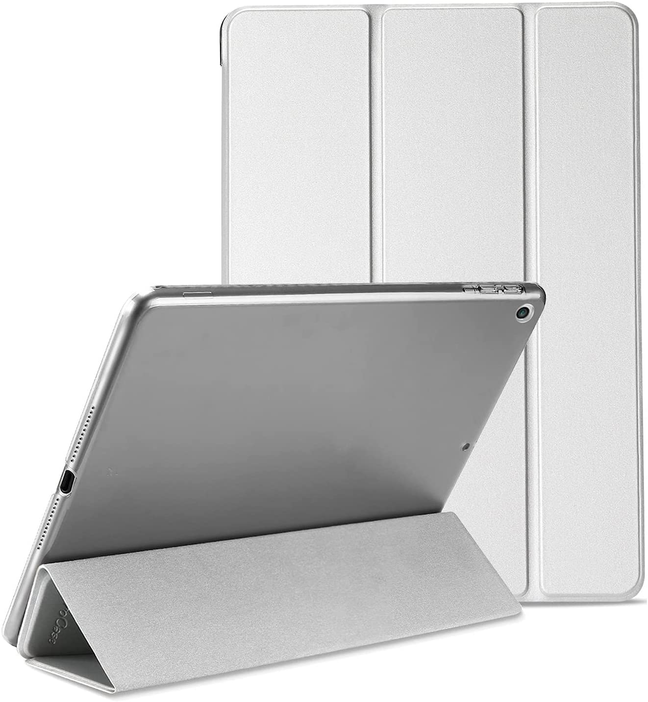 Smart Case for iPad Pro 10.5 (2017) A1701, A1709 - iPad Air 3 (2019) A2152, A2123, A2153, A2154 - Silver