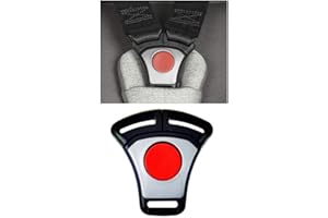 PONINI Stroller and Car Seat Replacement Parts/Accessories to fit Baby Trend Products for Babies, Toddlers, and Children (Car Seat Crotch Buckle B)