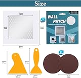 Tahikem 4x4 Inch Wall Repair Patch 5Pcs Self Adhesive Aluminum Mesh Kit view 6