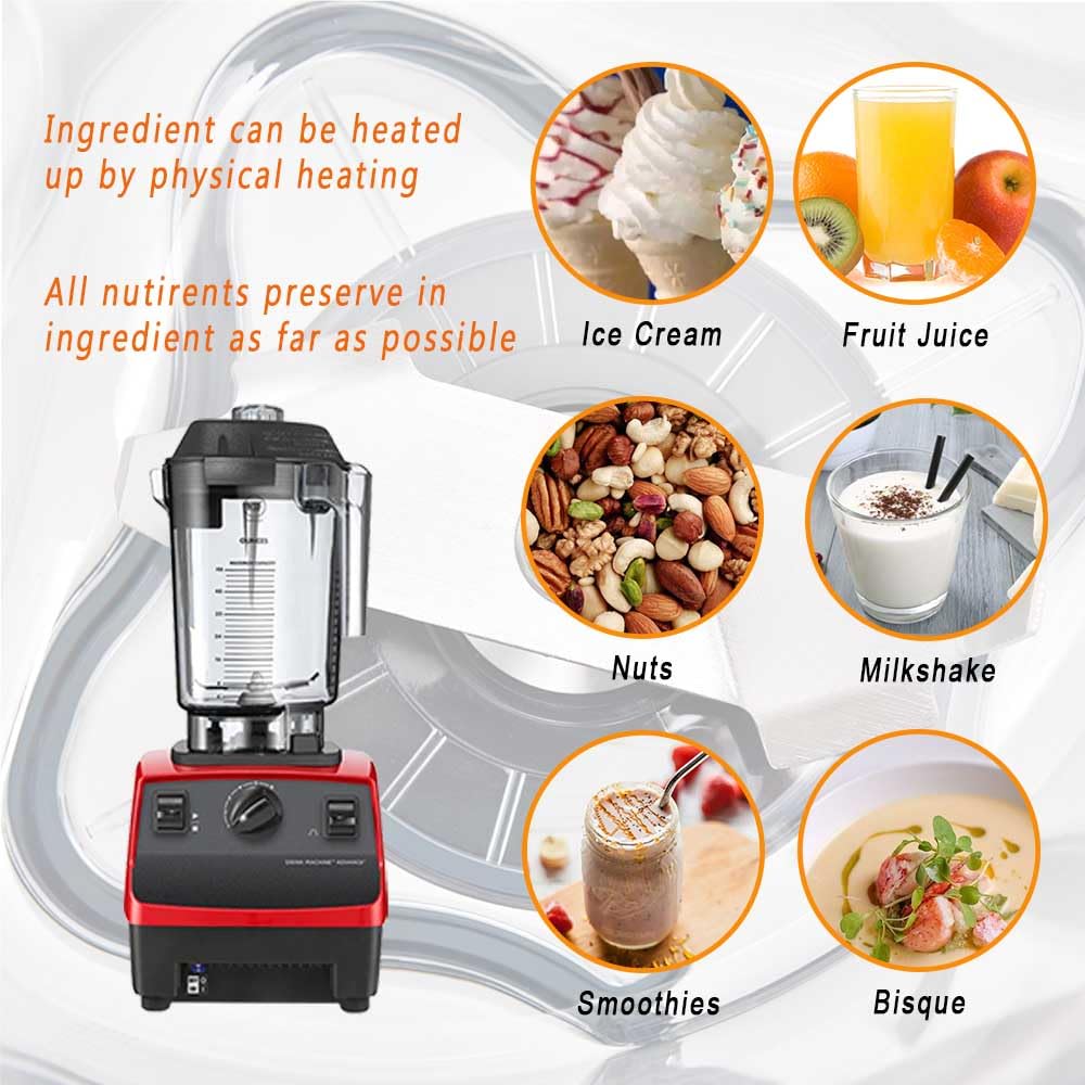 EastFune Advance Blade Assembly Replacement for Vitamix Blenders 48oz Advance Container, fit for Touch & Go, The Quiet One, Drink Machine, Barboss and Blending Station Advance Commercial Series