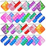 26pcs Mini Pop Fidget Toys Pack Push Bubble Pop