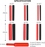 RED WOLF Heat Shrink Tubing Kit 3:1 Marine Grade 270pc Assorted view 6